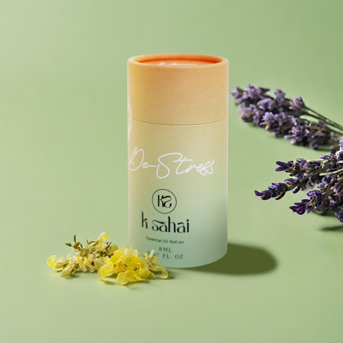 De-Stress Roll-On Blend Improves body + mind’s Stress – K Sahai